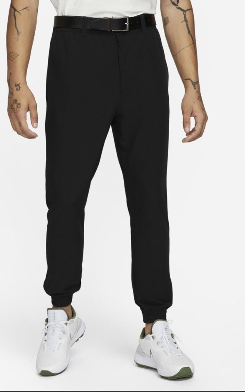 Nike Golf Unscripted Repel Jogger Pants Black Large Men’s New